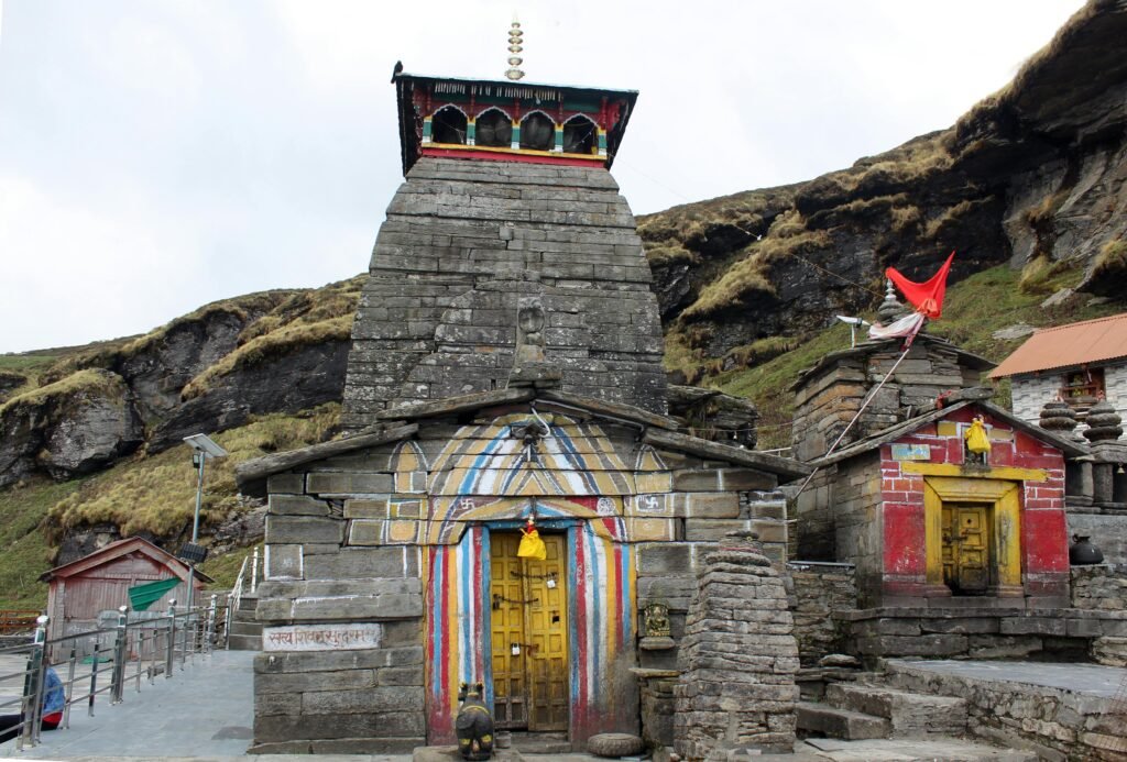 Tungnath Temple, a sacred Hindu pilgrimage site in Rudraprayag, Uttarakhand, India.